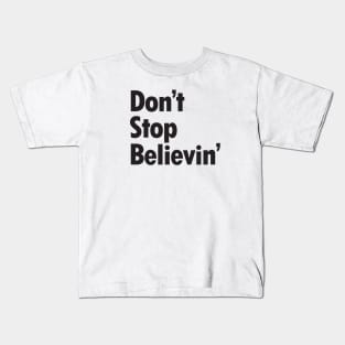 Journey - Don't Stop Believin' Tshirt and Apparel Kids T-Shirt